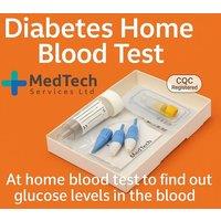 At-Home Diabetes Health Check - Hba1C Blood Test Kit For Long-Term Blood Sugar Monitoring