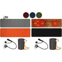 Outdoor Usb Heated Sleeping Mat - Rapid Warming, Adjustable Settings, Plush Comfort - 4 Colours