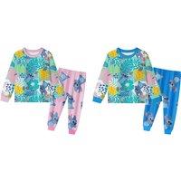 Children'S Lilo And Stitch Inspired Long Sleeve Set - 5 Sizes & 2 Colours