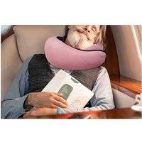 Travel Memory Foam Neck Pillow With Storage Bag