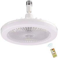 Low Profile Led Ceiling Fan With 3 Speeds & E27 Quick Fit