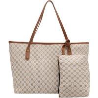Unisex Brown Designer Inspired Gucci-Inspired Tote Bag & Purse!