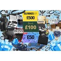 Father'S Day Mystery Deal For Him- £100 Harrods Gift Card, Dior Perfume, Engraved Cufflinks, Wallets And More!