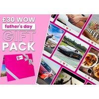 £30 Wow Father'S Day Gift Pack - Nationwide - Over 150 Experiences To Choose From