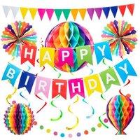 Ultimate 18Pc Happy Birthday Banner Set