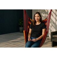 Thickened Polyester-Cotton Hanging Chair - 250kg, Weather-Resistant, 2 Colours