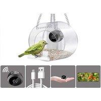 Smart Wifi Bird Feeder With 720P Camera For Real-Time Monitoring