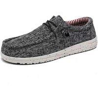 Men's Breathable Low-Top Canvas Shoes - 8 Sizes, 4 Colours