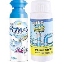 Powerful Pipe Unclogging Agent For Kitchen & Bathroom Drains!