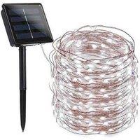 300Led Solar Powered Outdoor Fairy String Lights - Ip65 Weatherproof, 32M Copper Wire
