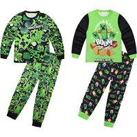 Official Minecraft Pyjama Set for Kids - 5 Sizes, 6 Designs
