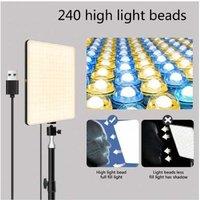 2-Set 11" Vlogging Photo Studio Led Video Fill Light