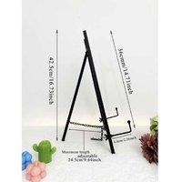 Heavy-Duty Metal Tripod Stand for Home Decor - Minimalist Iron Display Easel