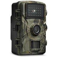 Camouflage Ip66 Waterproof Outdoor Trail Camera With 1080P Hd Video & Night Vision - Wildlife & Security Monitoring