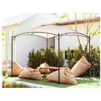 Vomero Metal Garden Gazebo 305Cm X 305Cm - Weather-Resistant Outdoor Pavilion, Upf 50+ Sun Shelter, Modern Square Design