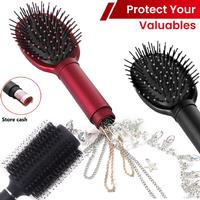 Secret Stash Haircare & Grooming Essentials - Discreet Storage Hairbrush, Lighter & Key Fob Set