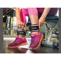 2Pcs Sports Ankle Straps Fitness Tracker - Leg & Glute Workout Monitor, Adjustable, Durable, Sleek Design