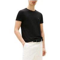 Men's Tommy Hilfiger 100% Cotton Crew Neck T-Shirt - Classic Fit, Breathable, Iconic Logo, 4 Colours