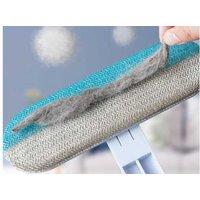 Two-Pack Reusable Pet Hair Remover Brushes For Sofa Carpet