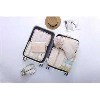 7-Piece Lightweight Travel Packing Cubes Set - Durable Organiser Bags For Suitcases, Backpacks & Family Holidays