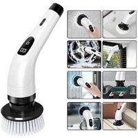 8-In-1 Electric Toothbrush Cleaning Kit - Cordless, Multi-Head, Deep Clean, For Sensitive Gums & Travel