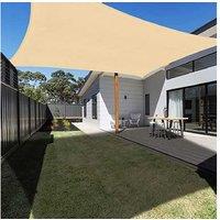 Water Resistant Sun Shade Sail Canopy For Outdoor Family Fun & Garden Leisure - Multiple Sizes & Colours