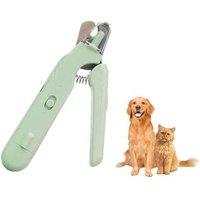 2-In-1 Pet Nail Grinder & Clipper For Small Animals - Safe, Quiet, Easy Grooming For Rabbits, Guinea Pigs & Hamsters