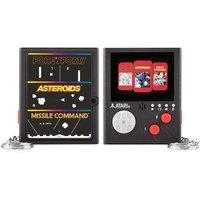Official Atari Portable Cartridge Gaming Console - Retro Keyring, 2" Colour Display, 3 Classic Games