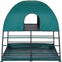 Jumpking Backyard Outdoor Climbing Frame For Kids - 3-In-1 Games Option