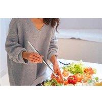 Stainless Steel Bbq Grill Tongs Set - 4Pcs, Non-Slip, Heavy-Duty