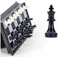 Magnetic Foldable Chess Set - Extra Large 35 X 35 Cm Board Game For Kids & Families, Educational Travel Toy (Ages 6+)