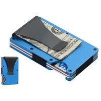 Rfid Blocking Carbon Fiber Card Holder
