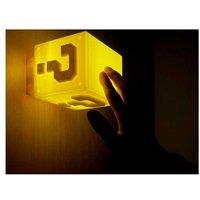 Super Mario-Inspired Square Mini Question Block Night Lamp