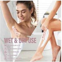 2-In-1 Dual Head Waterproof Bikini & Body Electric Shaver - Beauty Electricals For Smooth, Gentle Hair Removal