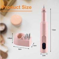 Professional Electric Nail Drill Kit - 12 Precision Bits For Salon-Quality Manicure & Pedicure