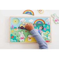 Ms. Rachel-Inspired Wooden Song Peg Puzzle Toy