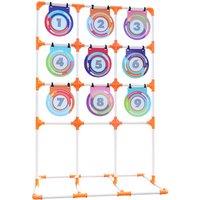Garden Outdoor Game - Portable Nine-Grid Frisbee Target Stand!