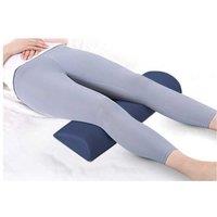 Memory Foam Half Moon Bolster Support Cushion - Ergonomic Leg & Ankle Rest For Living Room Comfort