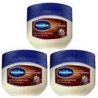 Vaseline Cocoa Butter Jelly for Dry Skin - Hydrating Body Balm 100ml (3/6 Pack), Dermatologist-Tested, For All Skin Types