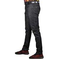 Firetrap Men'S Skinny Fit Denim Jeans - Classic Stretch, Zip Fly, Pockets