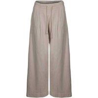 Unisex Beige Women's Lightweight Cotton Palazzo Pants - Wide-Leg Breathable Summer Trousers