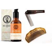 Mr Singh'S 3 Piece Beard Grooming Kit