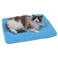 Pet Summer Cooling Mat Cooling Fabric Pet Bed Pad