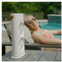 2-In-1 Double-Ended Oscillating Usb Spray Fan Humidifier - 3 Speeds, 600Ml Tank & Portable Rechargeable Design
