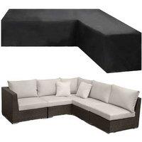 Heavy Duty Oxford L-Shape Outdoor Furniture Cover - Weatherproof, Universal Fit