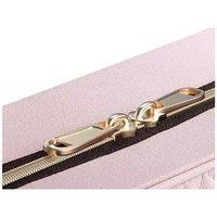 Hanging Travel Toiletry Bag With Pvc Compartments - Black Or Pink