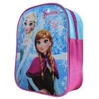 Frozen Girls Backpack Blue Snow Adjustable Schoolbag