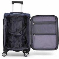 Soft Cabin Suitcase Nylon 900D Integrated Lock