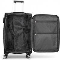 8 Wheel Lightweight Suitcase Luggage Travel Bags Set