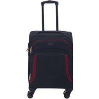 Soft Shell Cabin Suitcase 55X40X20Cm Lightweight